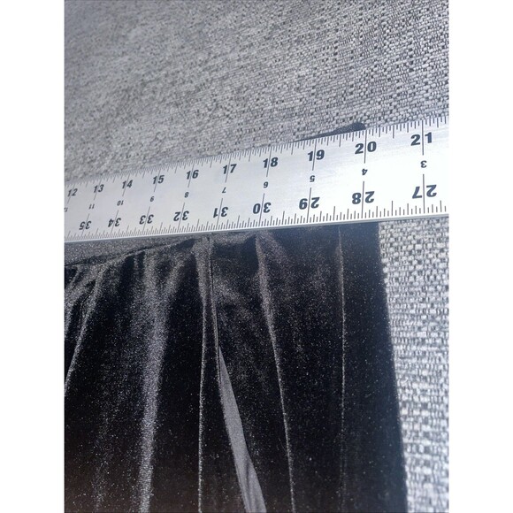 Express Womens Velvet Wide Leg Pants Size XL Whimsigoth Witchy Office Holiday - Picture 3 of 10